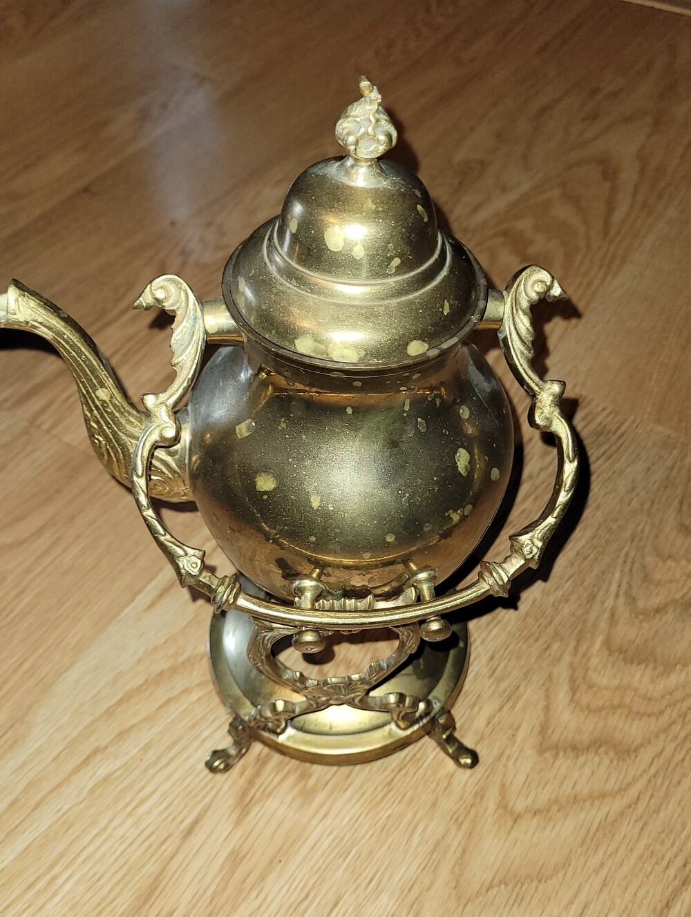 Vintage Brass Teapot